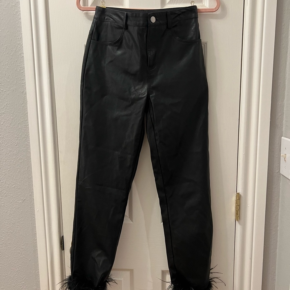 Altar'd State Black Ankle Cropped Jeans